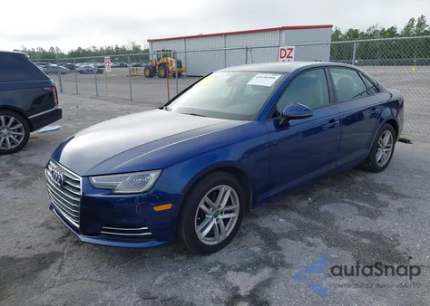 2017 Audi A4 2.0T Ultra Premium from USA, damaged, VIN WAUGMAF42HN063583